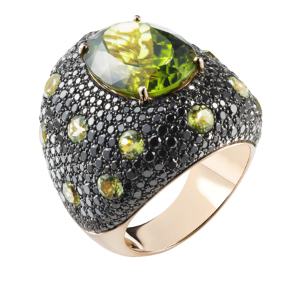 Anello Peridoto